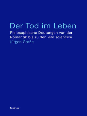 cover image of Der Tod im Leben